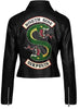 Southside Serpents Riverdale Leather Jacket for Women