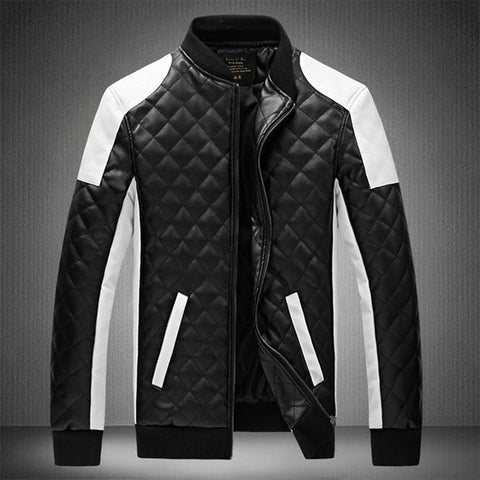 2019 Mens Leather Jackets Casual High Quality Classic Motorcycle Bike Jacket Men Plus Velvet Thick Coats Winter chaqueta hombre